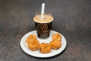 Fried Momos (5pcs) + Cold Coffee (s)