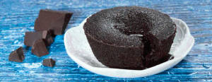 Lava cake - molten chocolate