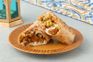 Falafel Shawarma in Wheat