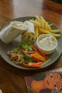 Lamb Kebab Roll