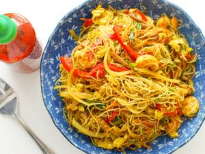 Veg Singapore Noodle
