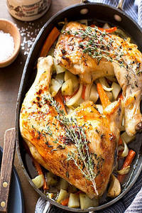 Roasted Chicken Meal [Quarter, Serves 1]