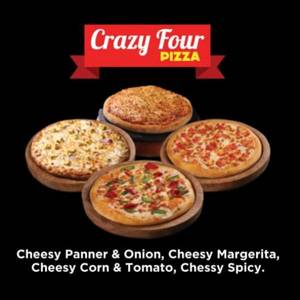 Crazy Four Pizza Combo
