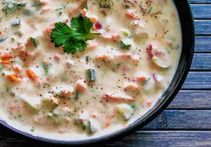 Vegetable Raita
