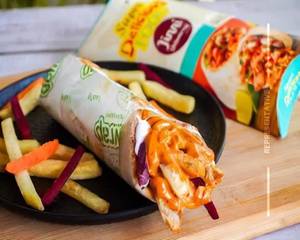 Tandoori chicken shawarma