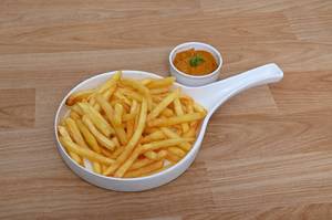 Peri Peri Fries With Dip