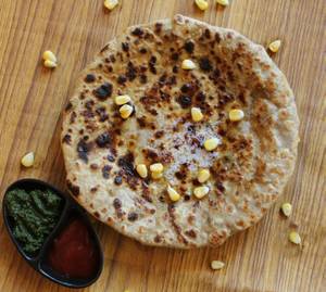 Corn Cheese Paratha