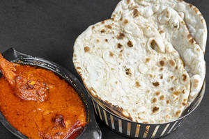 Punjabi Chicken With 2 Tandoori Roti's