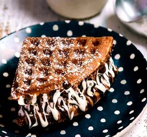 Mixed Chocolate Waffle