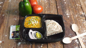 HR Paneer Bhurji With Choice Of Bread OR Rice Combo