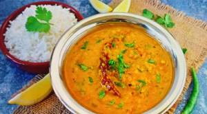 Dal Fry With Rice