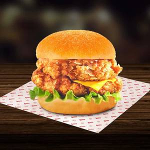 Cheesy Classic Chicken Burger                                                                      