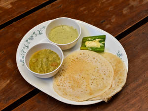 Set Dosa (2 Pcs) with Butter