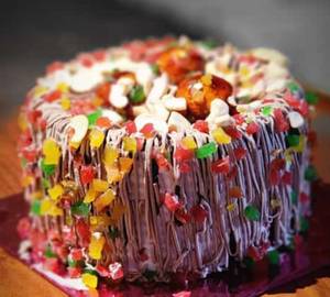 Dry Fruit Chocolate Cassata