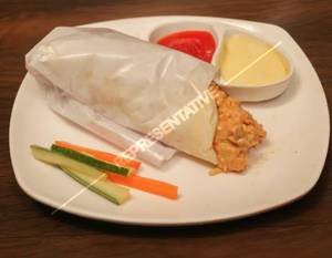 Peri Peri Chicken Shawarma Roll