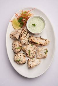 Malai Chicken Kebab Meal