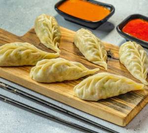 Veg Steam Momos (5 Pcs)