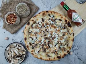 Mushroom Extravaganza Pizza