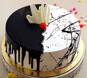 Chocolate vanilla cake