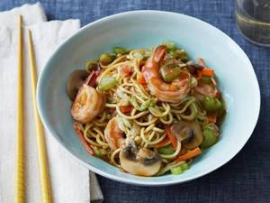 Shrimps Gravy Chow Mein