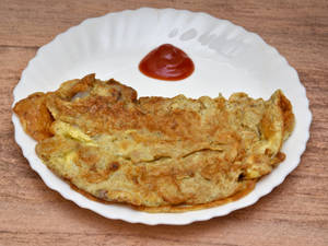 Egg omelette 2 eggs