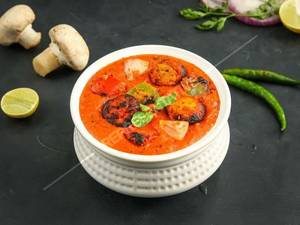 Mushroom Tikka masala