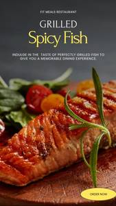 Spicy Grilled Fish