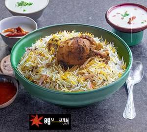Chicken dum biryani [half]