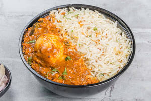 Small Egg Curry Rice Bowl @rs 99