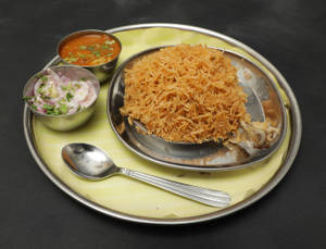 Spl Basmathi Chicken Biriyani