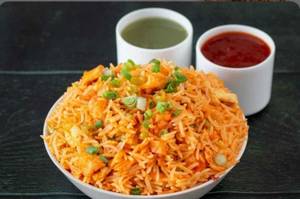 Schezwan Chicken Fried Rice