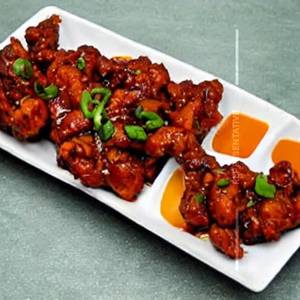 Pan fried chilly chicken