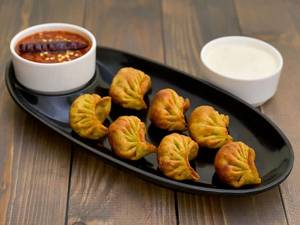 Fried Paneer Momos {10 Pcs}