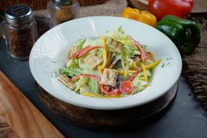 Veg Caesar Cardini Salad
