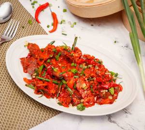 Double Fried Schezwan Pork