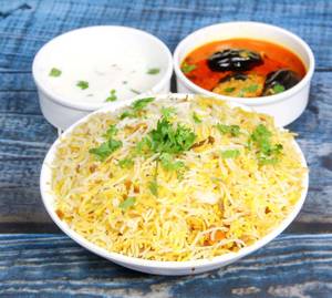 Veg Pulao (Serves 1-2)