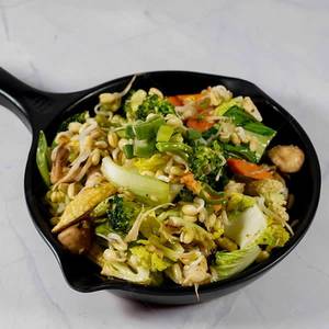 Veg Healthy Stir Fried Chinese Greens