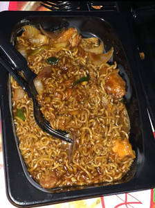 Chicken cheese maggi