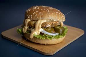 Mexican Aloo Tikki Burger