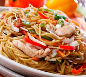 Chicken noodles