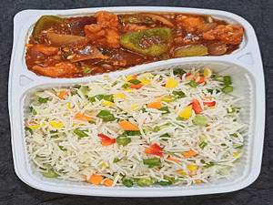 Chicken Fried Rice+Chilly Chicken Combo [p]