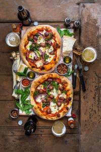 Delicious desi pizza