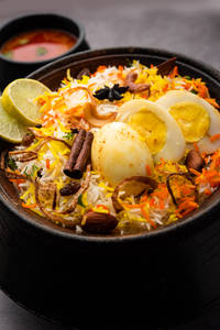 Egg Biryani [serves 1-2]