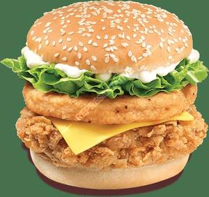 Tower Chicken Burger