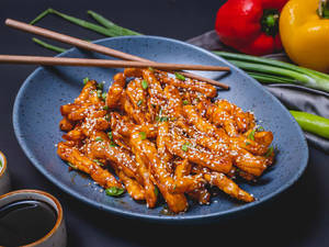 Honey Chilli Potato