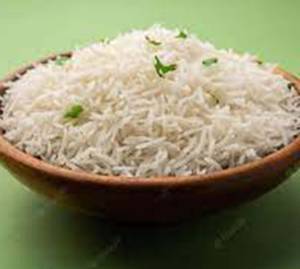 Plain rice                                                                                                     