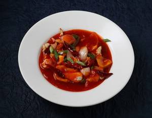 Chicken In Pickle Chilli Sauce