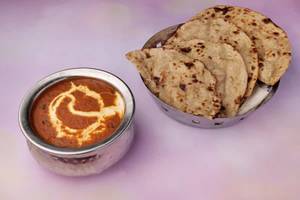 Dal Makhni + 4 Butter Roti Combo