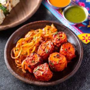 Chilli Garlic Chaap Tandoori