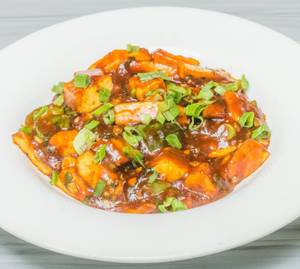 Paneer Oyster Chilli (gravy)